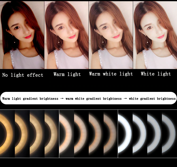 رینگ لایت حرفه ای سایز 18-Professional Ring Light