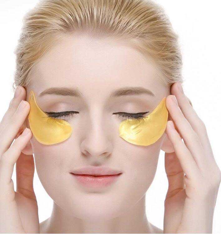 ماسک طلای دور چشم کلاژن gold eye mask collagen
