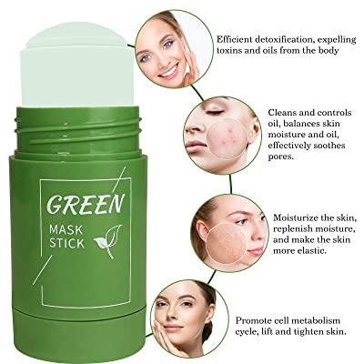 ‎استیک ماسک جادویی لایه بردار و تمیز کننده عمیق پوست GREEN MASK STICK