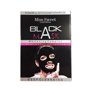بلک ماسک ورقه ای صورت حاوی زغال و کربن فعال(Black Mask)