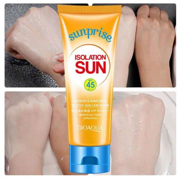 ضد آفتاب روشن کننده پوست بیواکوا Bioaqua SPF 45