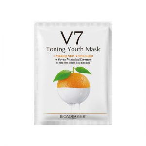 ماسک ورقه ای صورت ۷ ویتامینه بیواکوا عصاره پرتقال  BIOAQUA