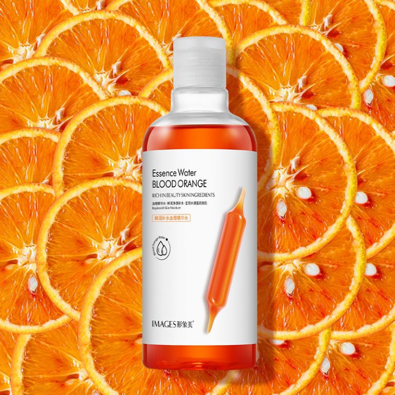 تونر آبرسان و مرطوب کننده صورت 500میل پرتقال خونی برند ایمیجز Essence Water Blood Orange images