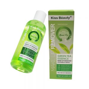 تونر پاک کننده آرایش کیس بیوتی عصاره چای سبز KISS BEAUTY