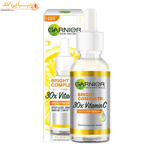 سرم ویتامین سی گارنیر ( ضدلک و روشن کننده ) GARNIER حجم 30 میل