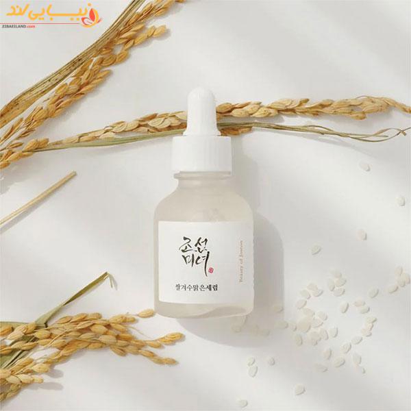 سرم ضدلک و روشن کننده آلفا آربوتین و برنج بیوتی آف جوسان 30ML - Image 5