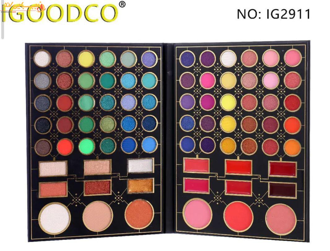 پالت سایه آرایشی 88 رنگ چندکاره آیگودکو IGOODCO کد IG2911 - Image 5