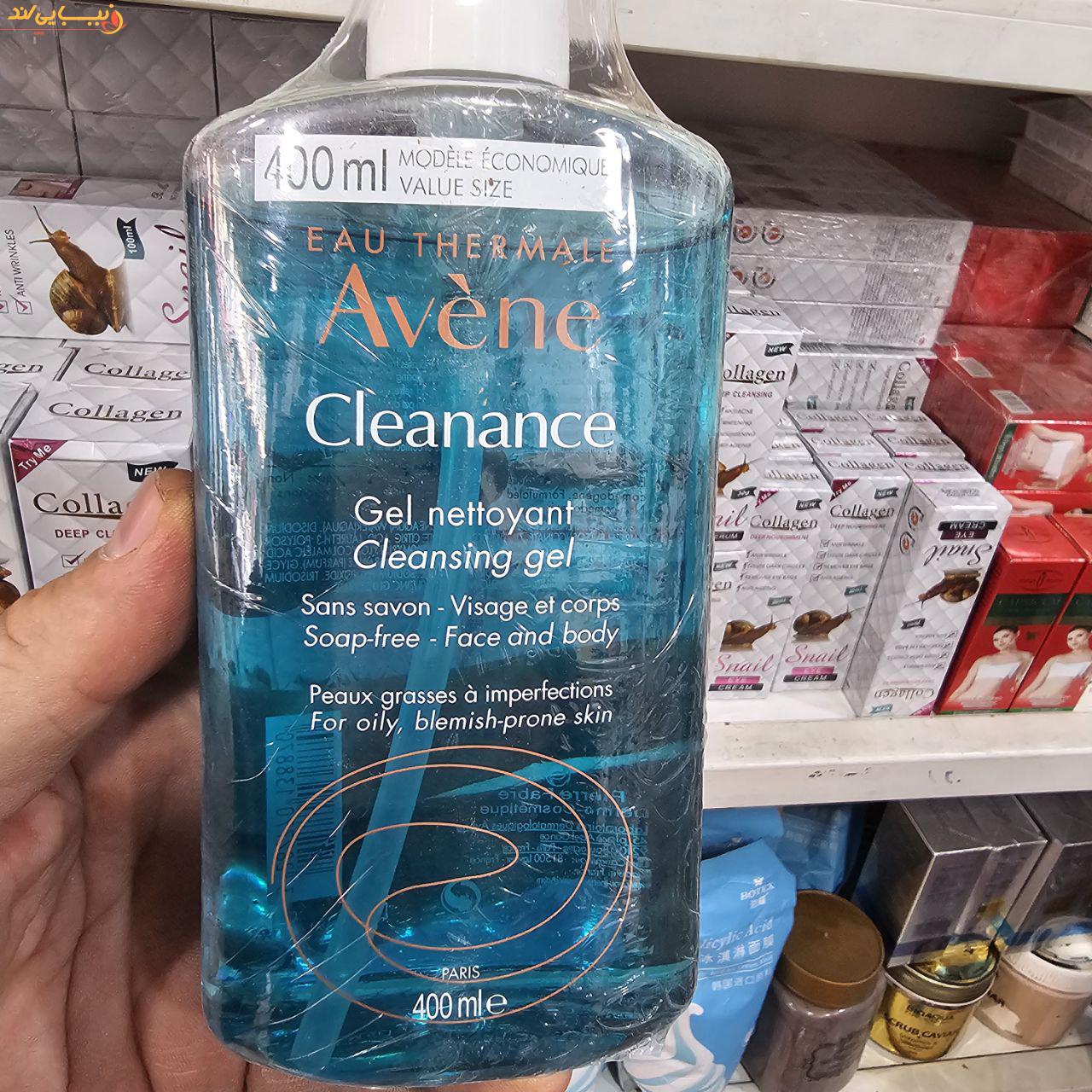 ژل شستشوی صورت و بدن اون Avene مدل Cleanance حجم 400 میلی لیتر - Image 2