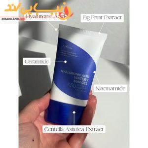 ضد آفتاب و مرطوب‌کننده فیزیکی حاوی هیالورونیک اسید ایزنتری حجم ۵۰ میل