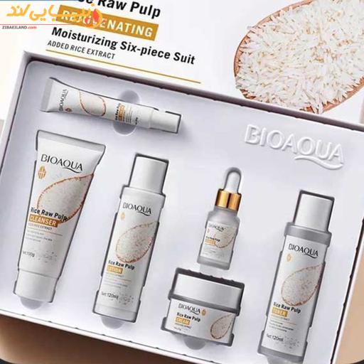 پک مراقبتی پوست عصاره ی برنج بیوآکوا