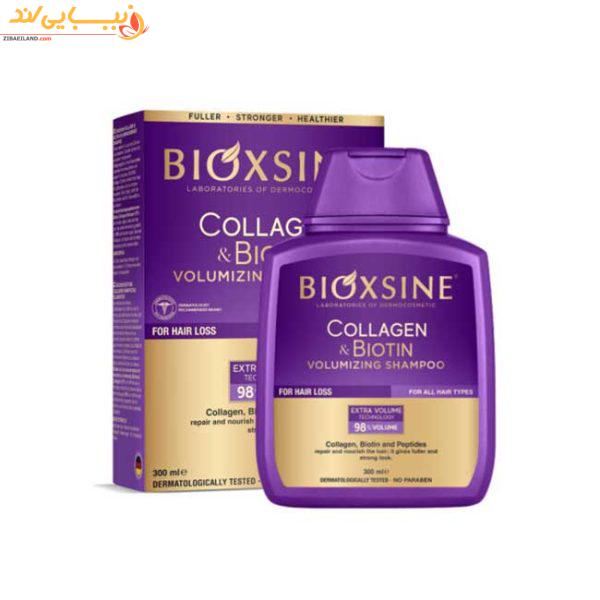 شامپو حجم دهنده کلاژن بیوتین بیوکسین BIOXCIN - Image 3