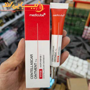 پماد جای جوش و اسکار سنتلا مدی کیوب 15 گرم اصل کره ای